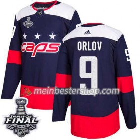 Washington Capitals Dmitry Orlov 9 2018 Stanley Cup Final Patch Adidas Stadium Series Trikot Authentic - Herren